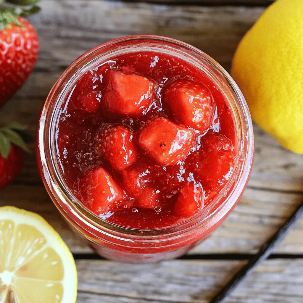 Homemade Strawberry Jam Tasty and Simple Recipe