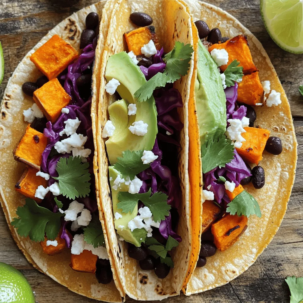 Roasted Sweet Potato Tacos Flavorful and Satisfying Meal