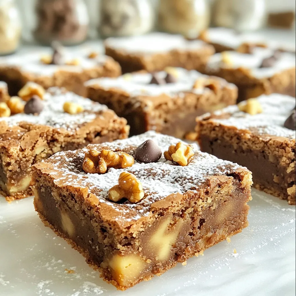 Spiced Gingerbread Blondies Cozy Holiday Treat Recipe