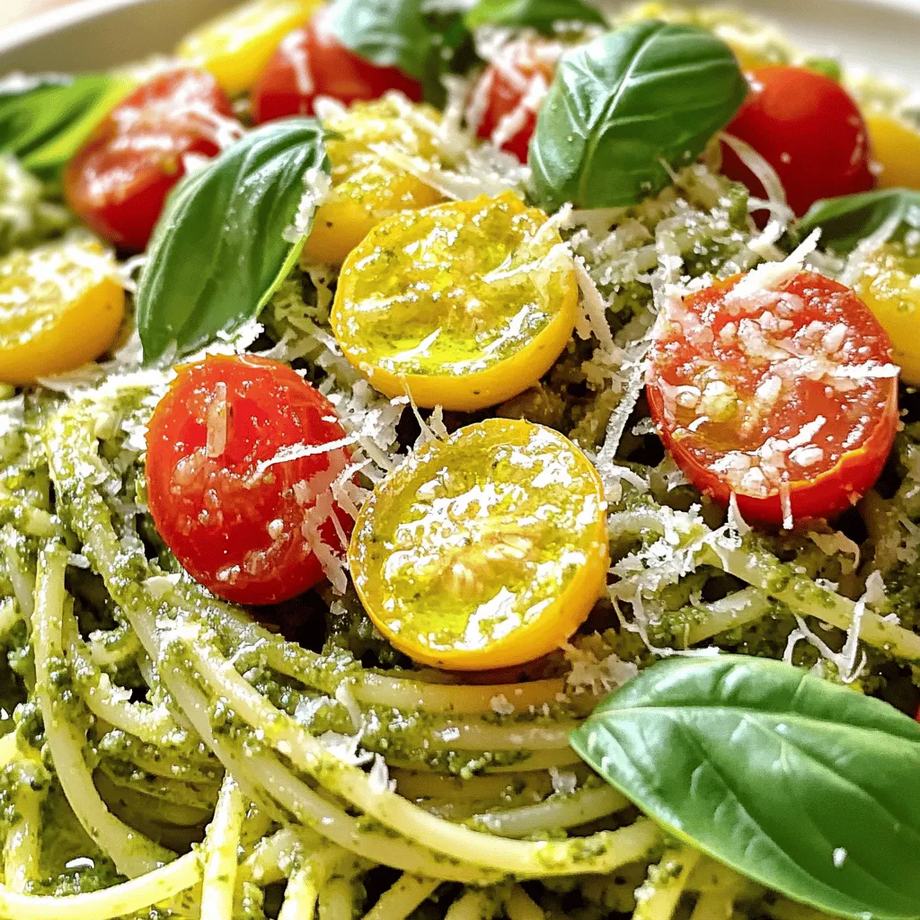 Lemon Basil Pesto Pasta Fresh and Flavorful Recipe