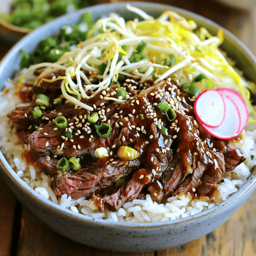 Korean BBQ Beef Bowls Flavorful and Easy Recipe