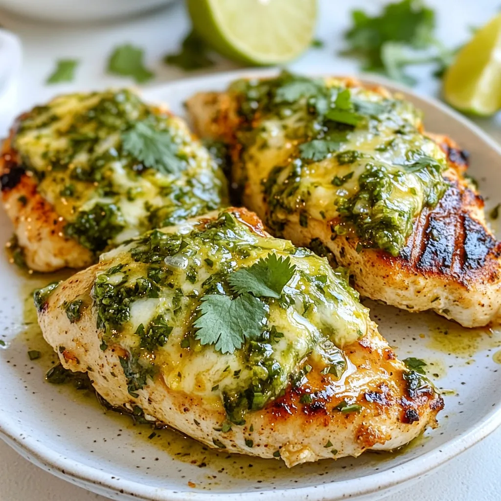 Grilled Salsa Verde Pepper Jack Chicken Flavor Explosion