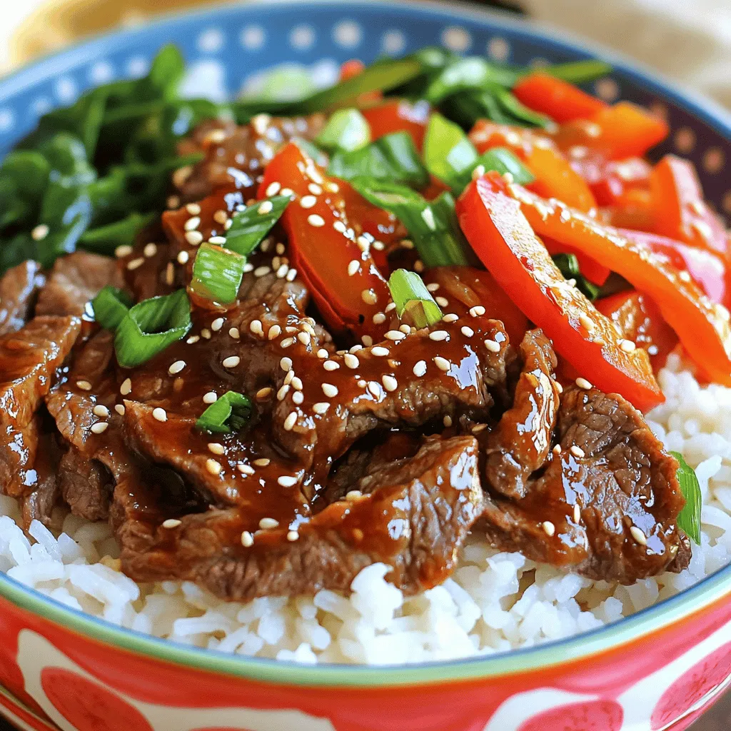 Korean Beef Bulgogi Bowls Flavorful and Satisfying Meal