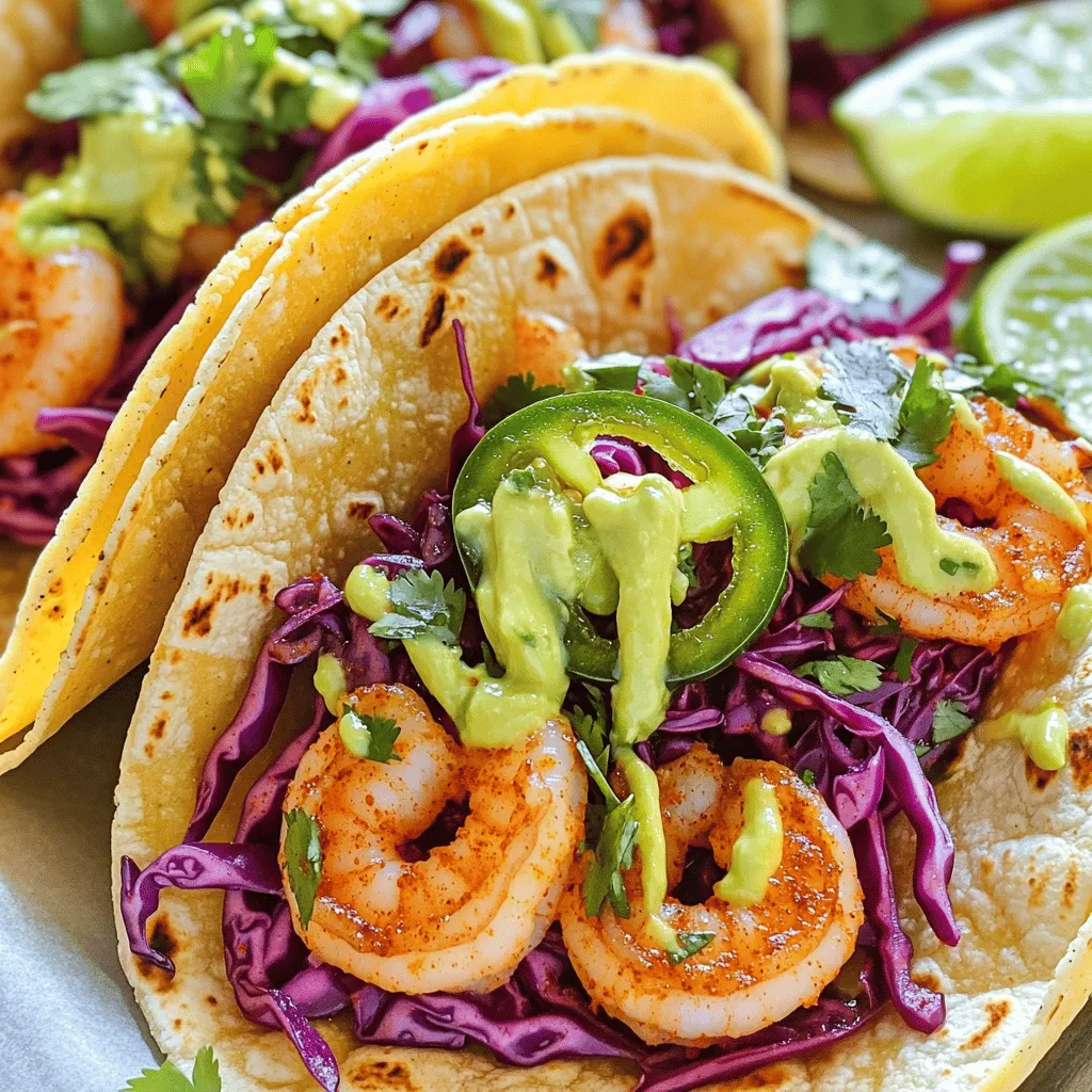 Easy Shrimp Tacos Flavorful and Simple Meal Idea
