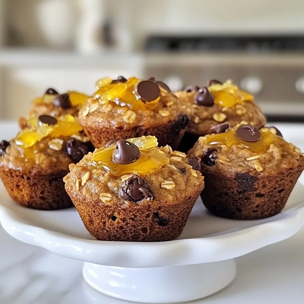 Oatmeal Chocolate Chip Morning Muffins Easy Recipe