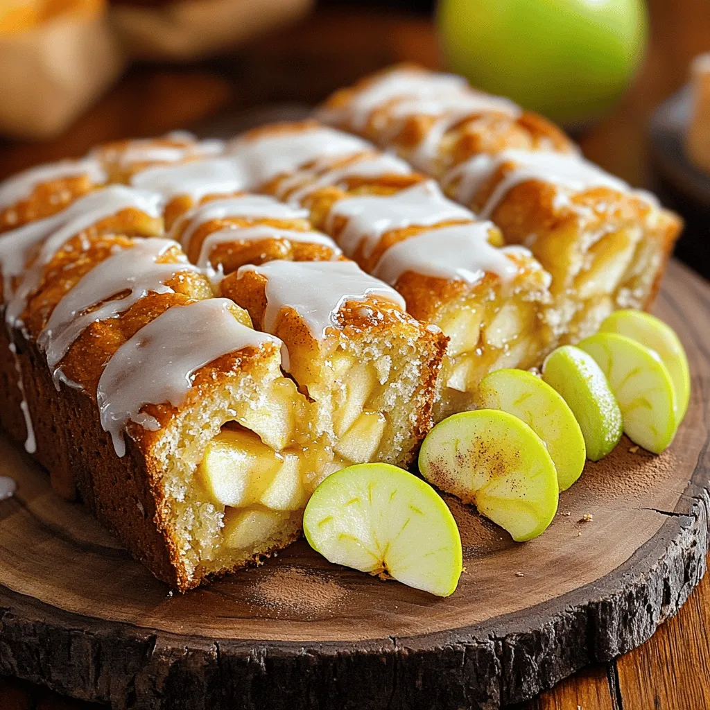 Glazed Apple Fritter Bread Irresistible Treat Recipe