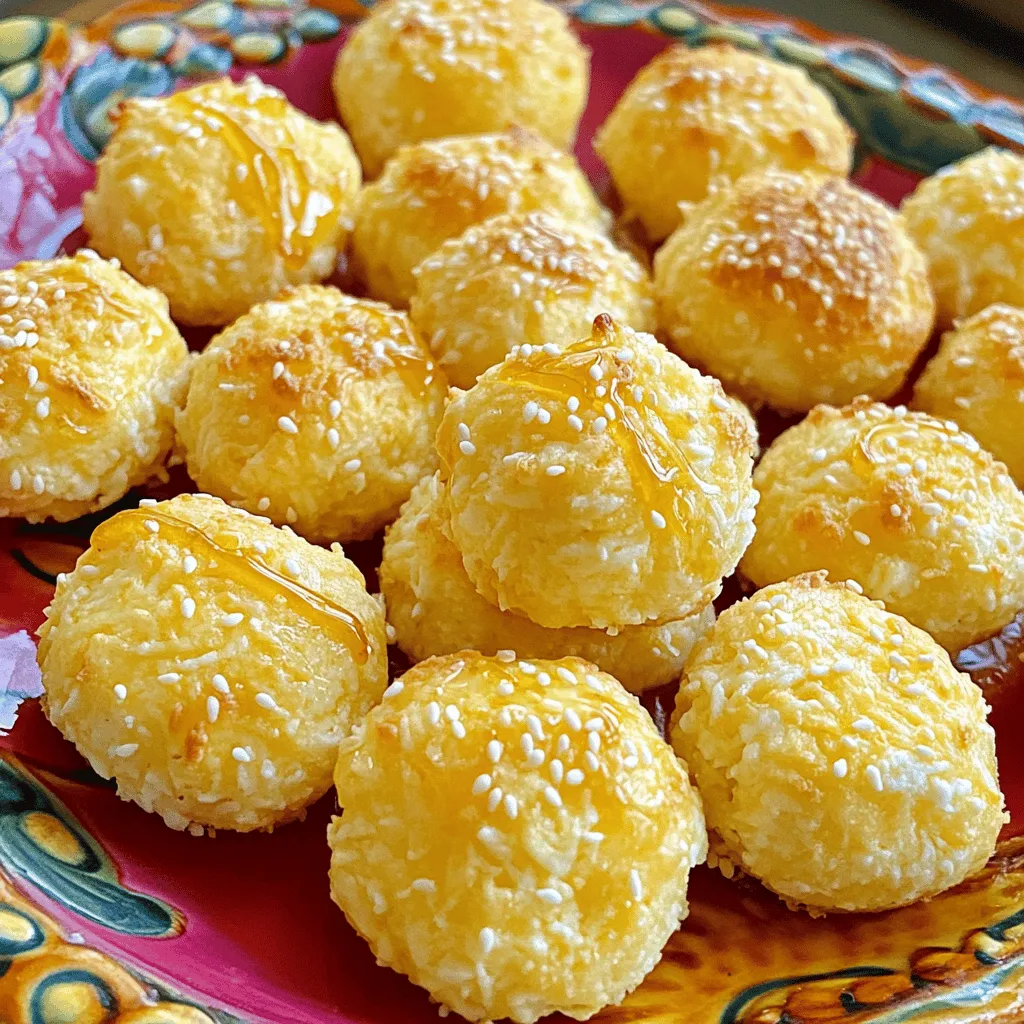 Honeyed 3-Ingredient Cheesy Bites Simple Snack Delight