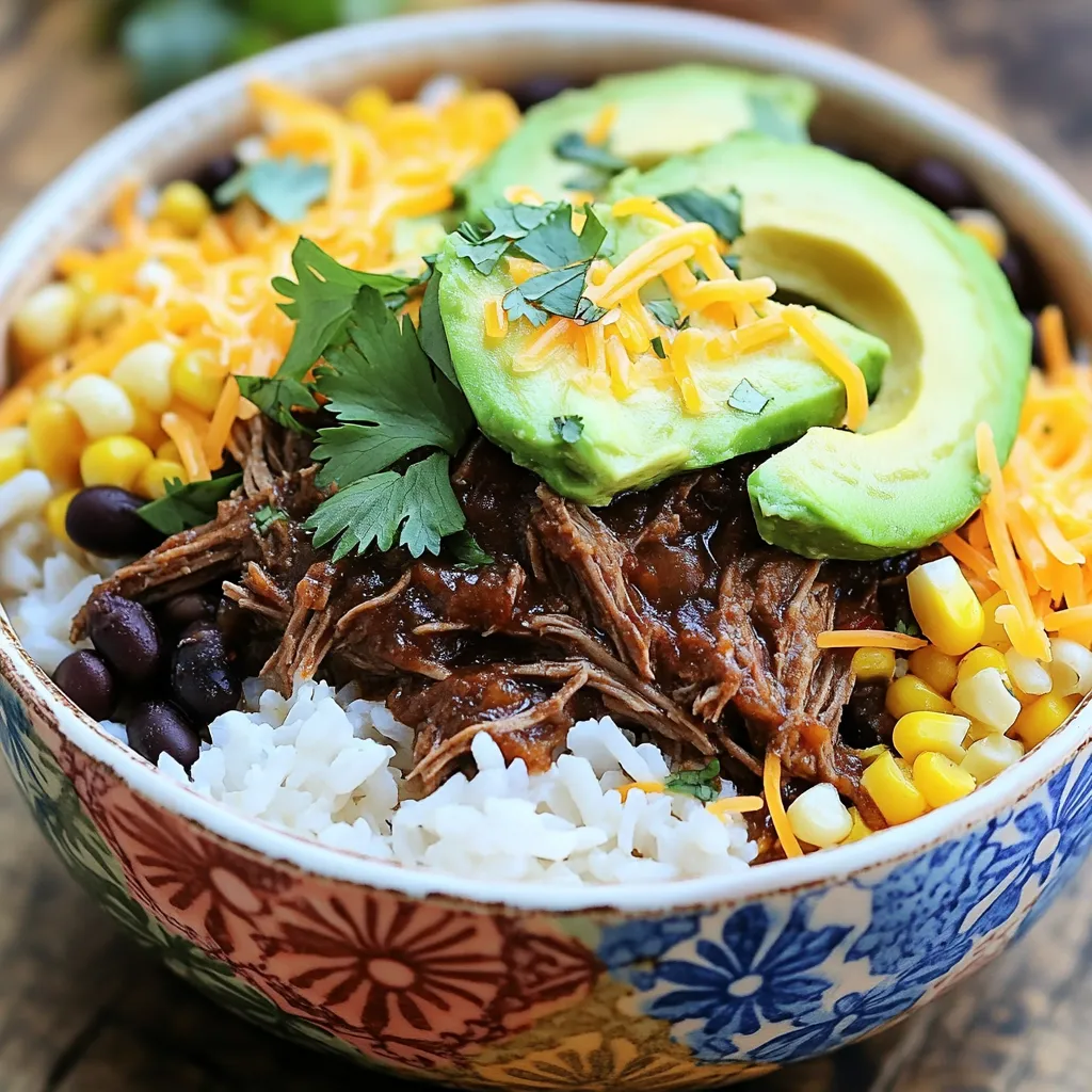 Slow Cooker Beef Barbacoa Burrito Bowls Recipe Guide
