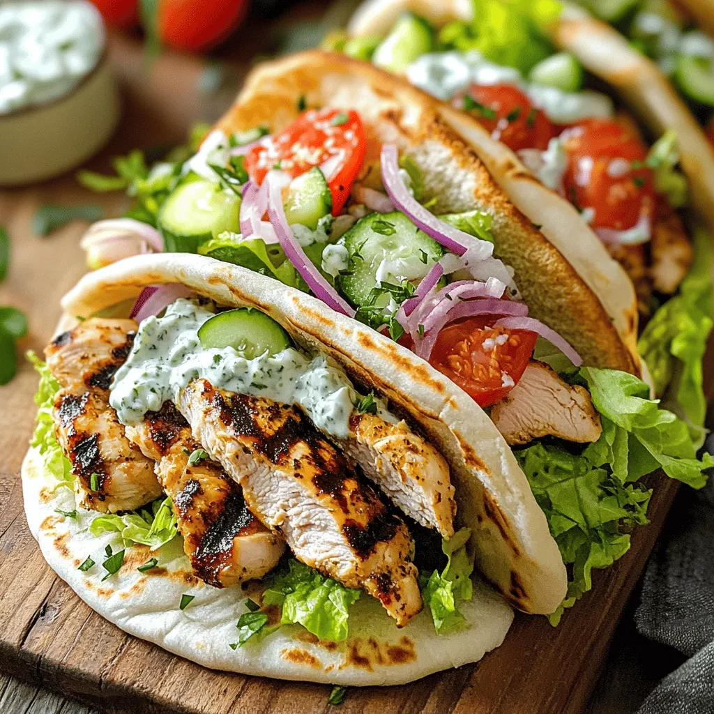 Greek Chicken Gyros Flavorful and Easy Recipe Guide