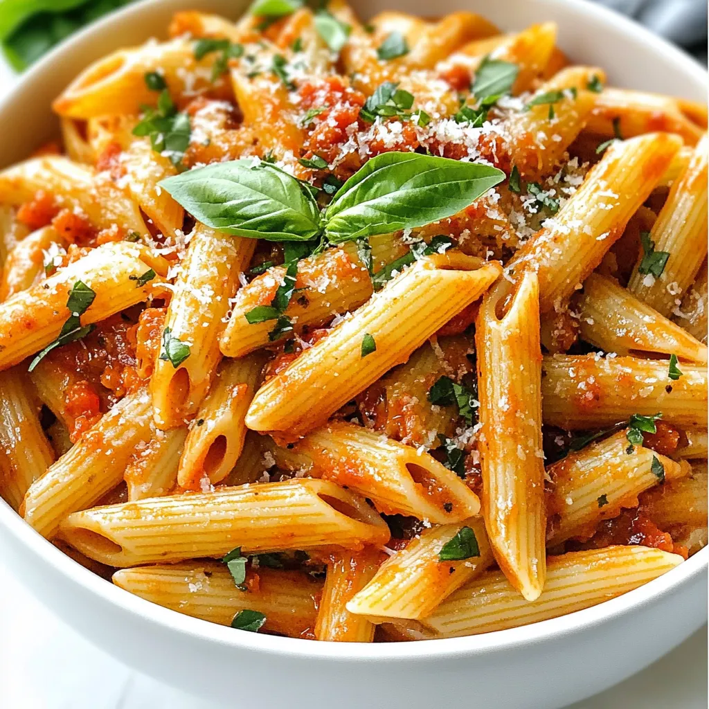 Spicy Penne Arrabbiata Flavorful and Easy Recipe