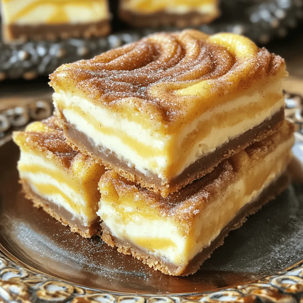 Churro Cheesecake Bars Irresistible Dessert Treat