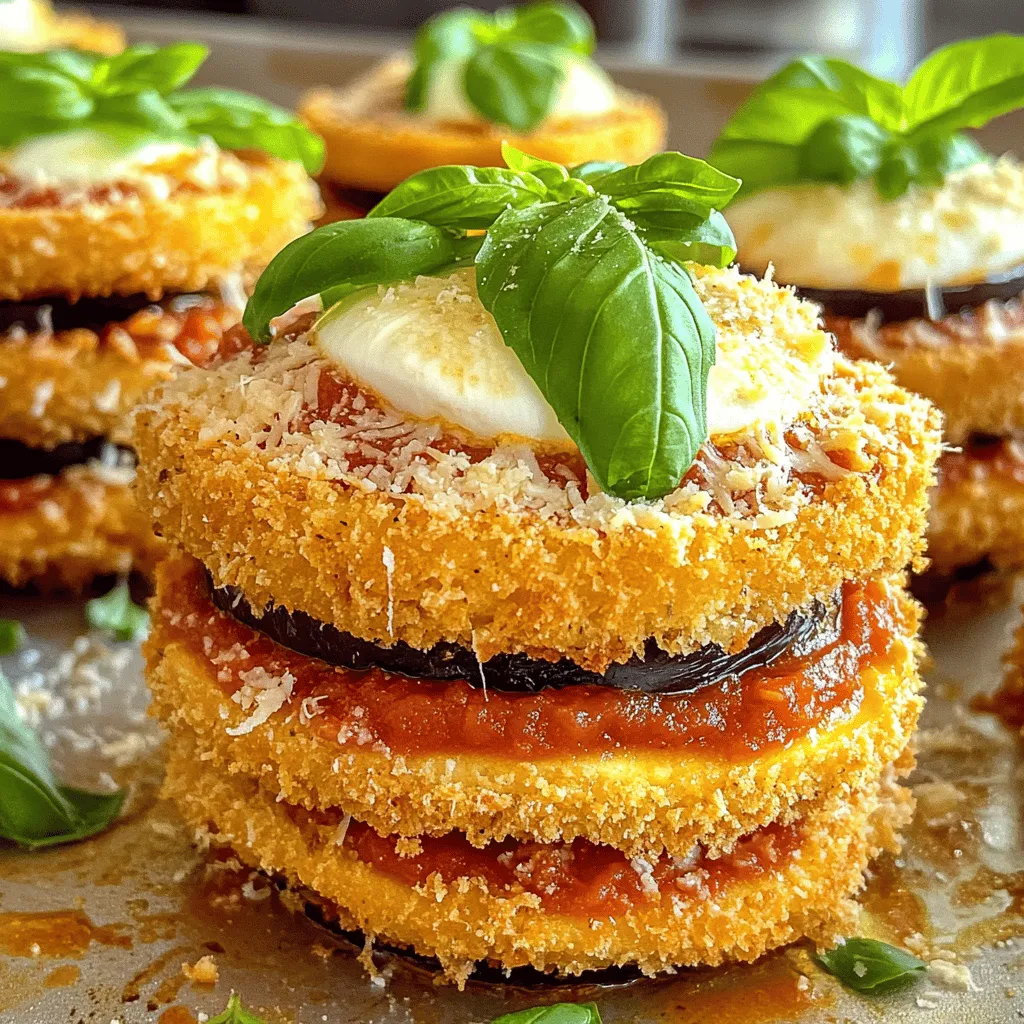 Eggplant Parmesan Stacks Flavorful and Easy Recipe