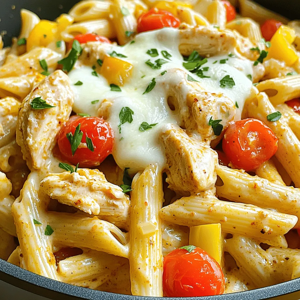 Creamy One Pot Cajun Chicken Pasta Delightful Dish