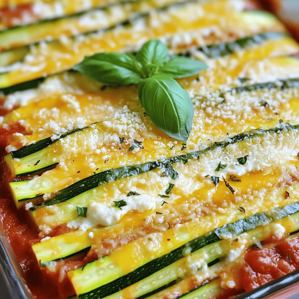 Easy Zucchini Lasagna Quick and Flavorful Recipe