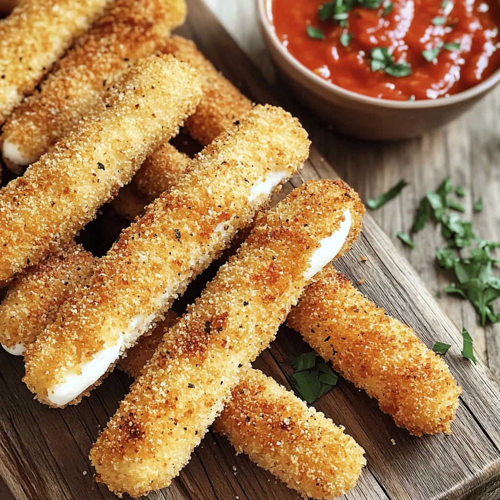 Crispy Air Fryer Mozzarella Sticks Easy and Tasty Snack