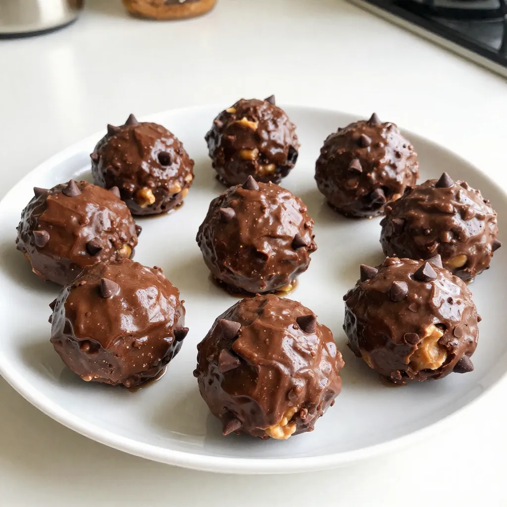 Chocolate Peanut Butter Energy Bites Easy Snack Recipe