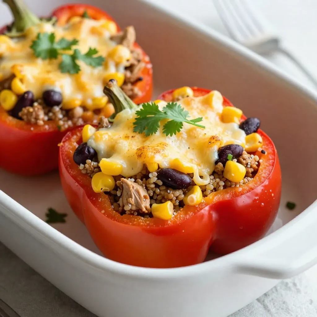 Stuffed Bell Pepper Casserole Easy and Flavorful Dish