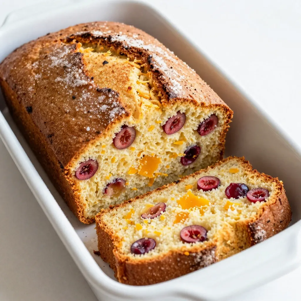 Cranberry Orange Bread Simple and Tasty Recipe