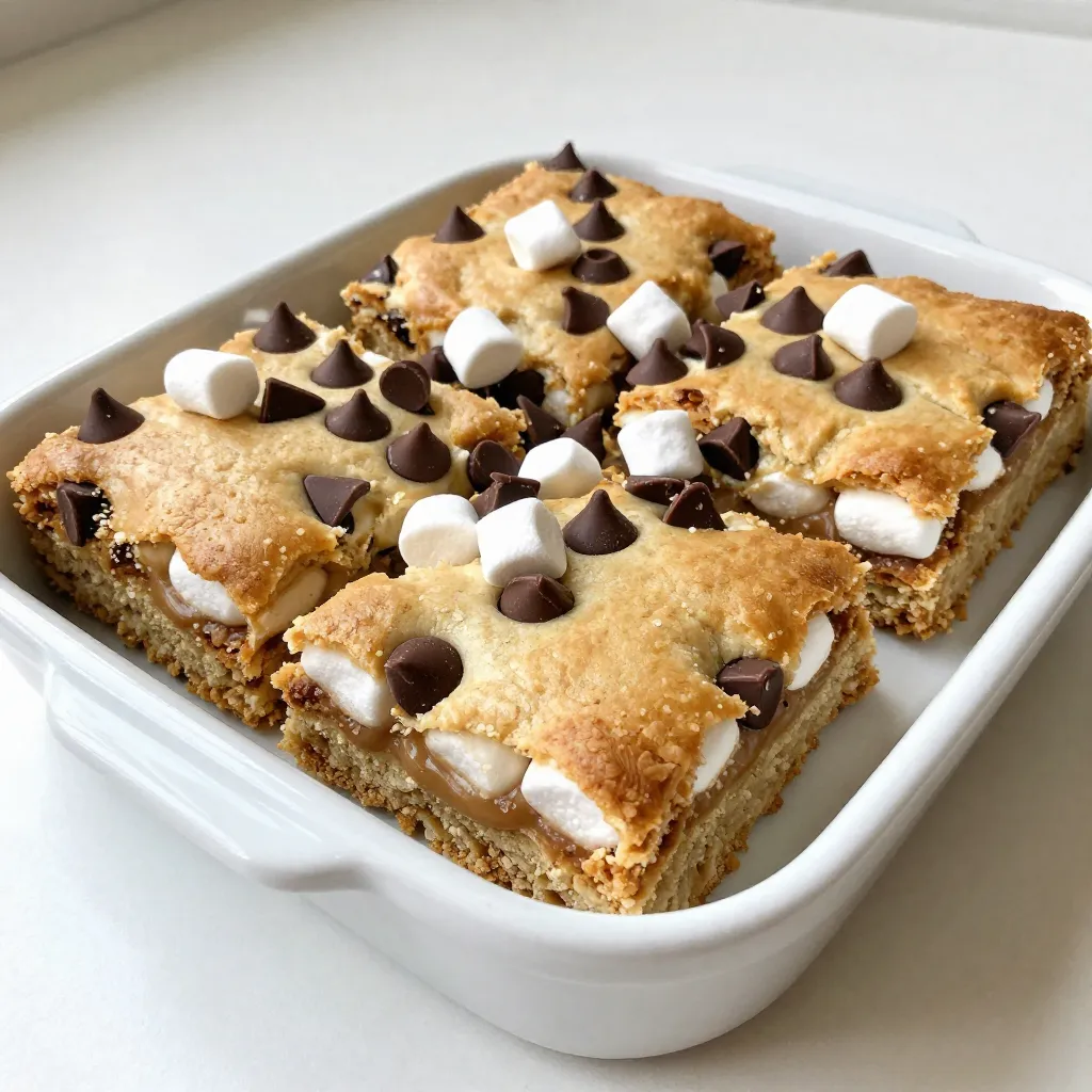 S’mores Cookie Bars Irresistible Sweet Treat Delight
