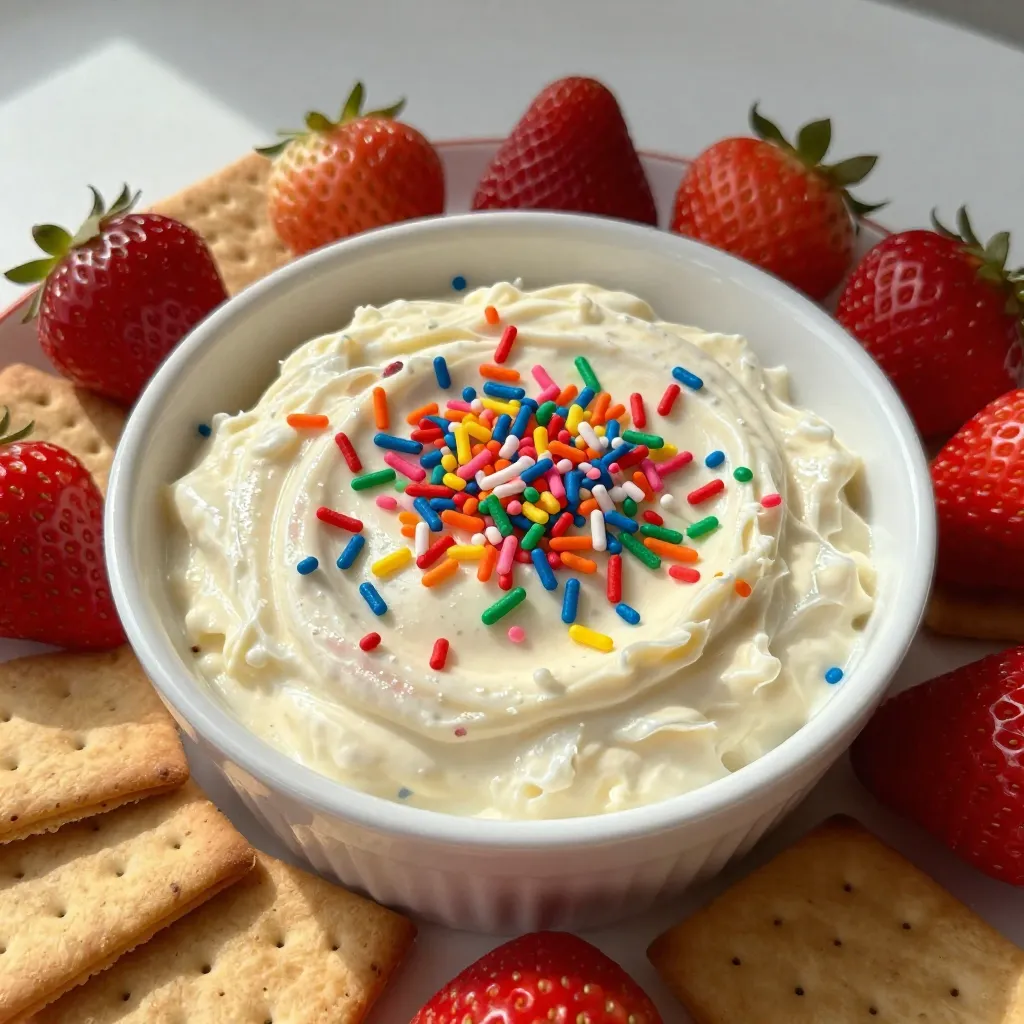 Funfetti Birthday Cake Dip Delightful and Easy Treat