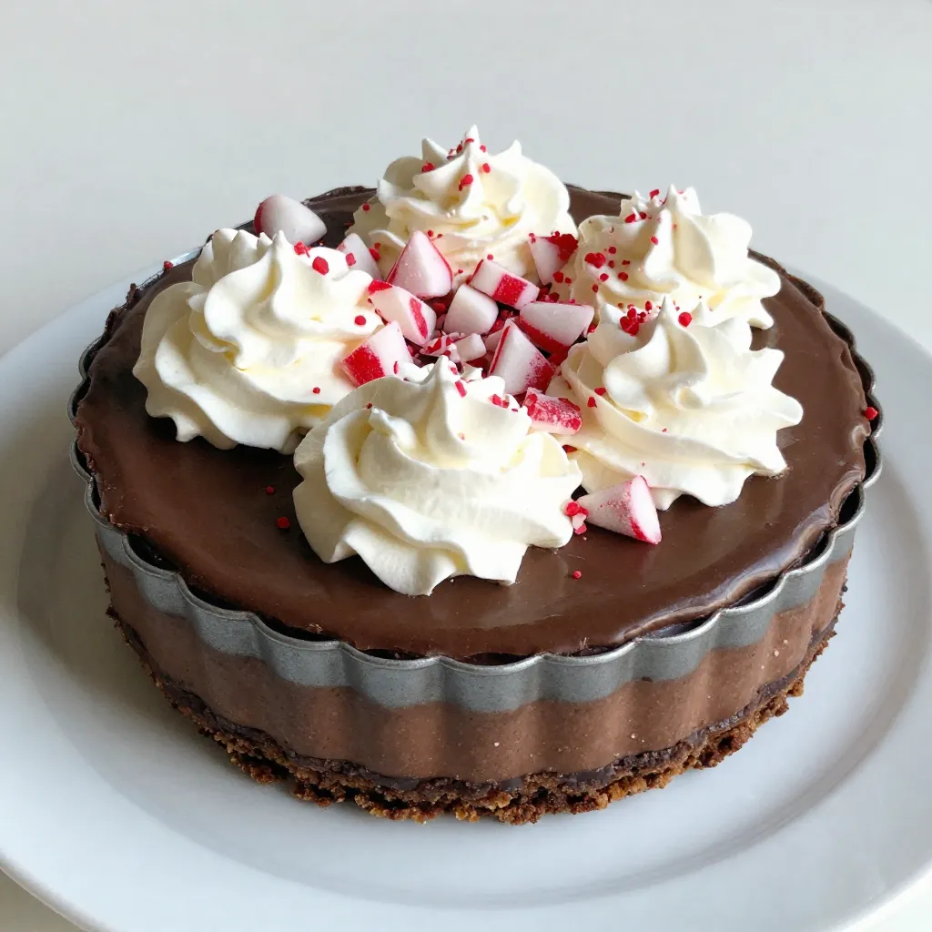 Decadent Chocolate Peppermint Cheesecake Recipe