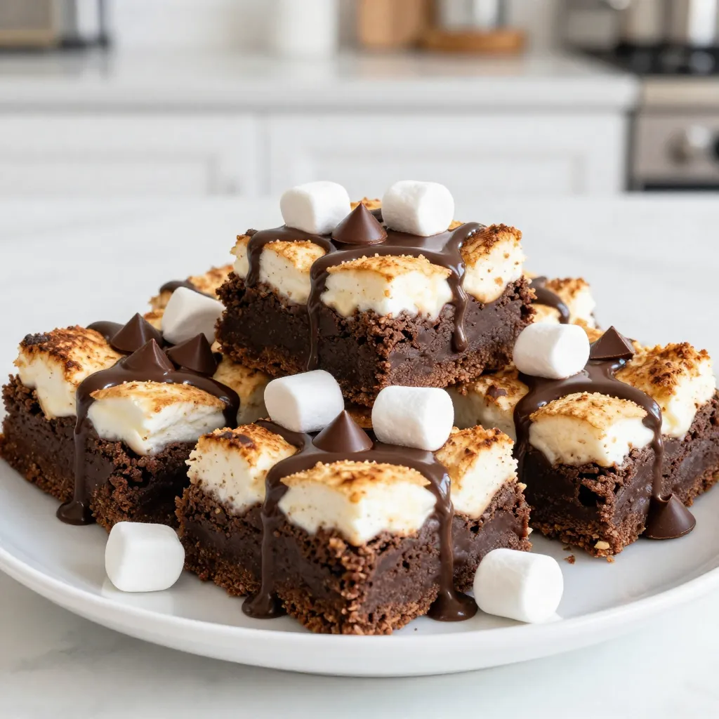 S’mores Brownie Bars Irresistible Chocolate Delight