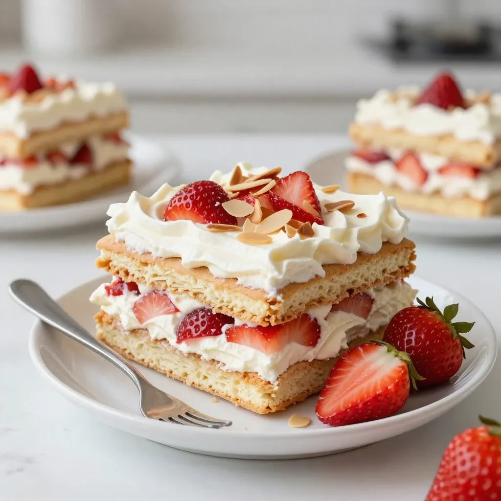 Strawberry Shortcake Icebox Cake Delightful Summer Treat
