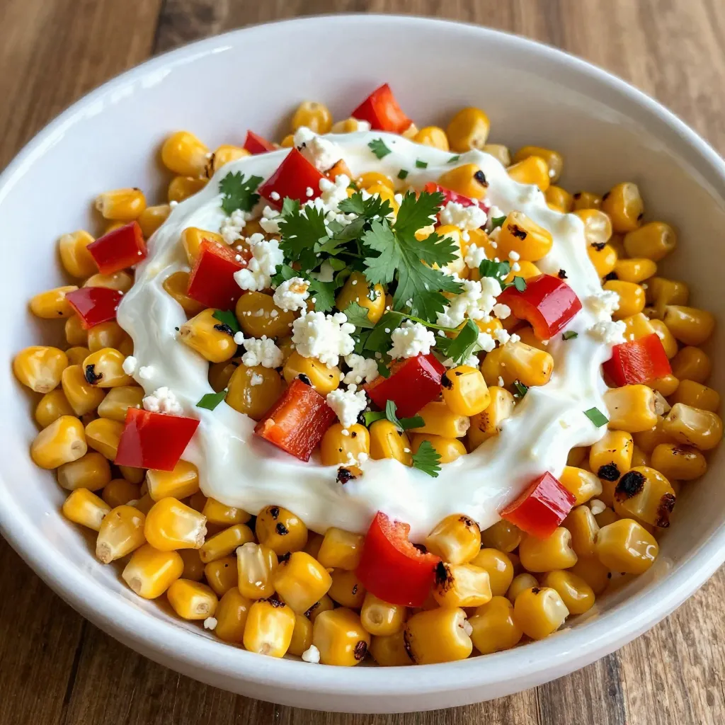 Mexican Street Corn Salad Fresh and Flavorful Recipe