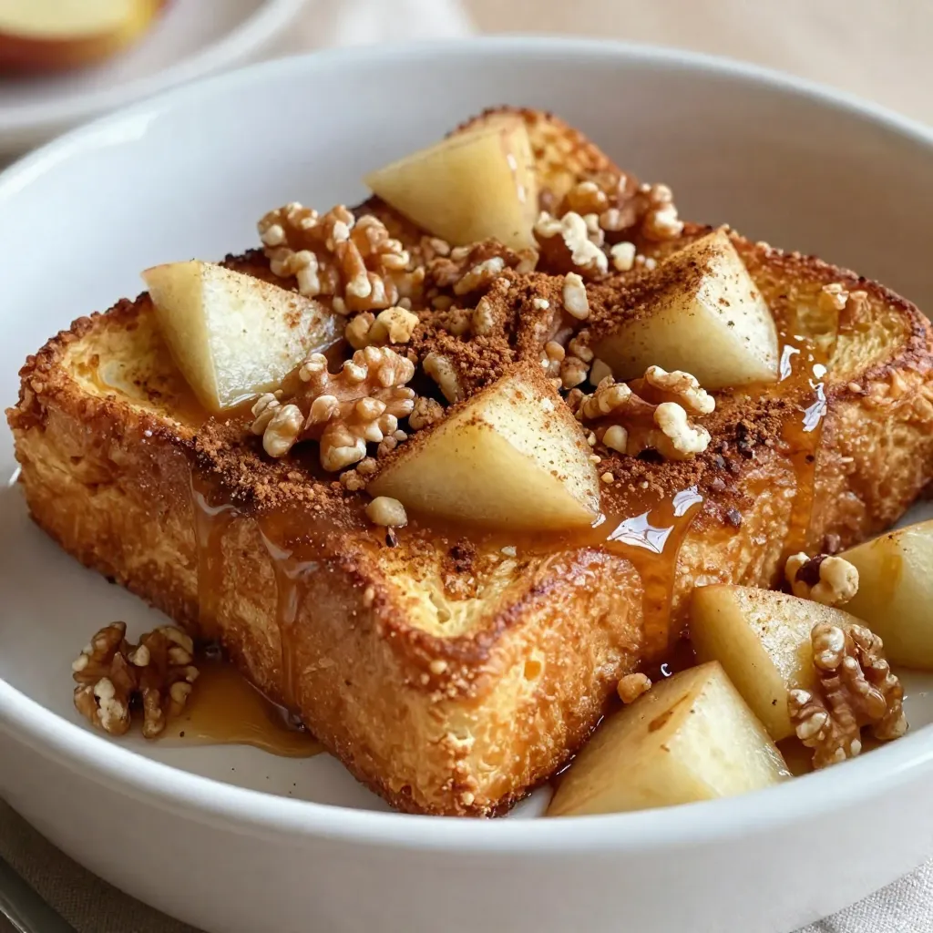 Savory Apple Cinnamon French Toast Bake Recipe
