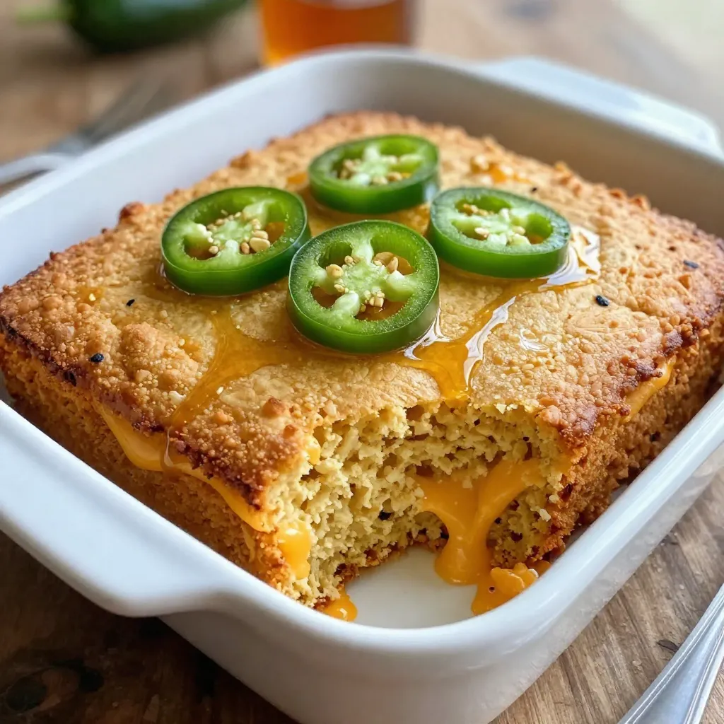 Jalapeño Honey Cornbread Sweet and Spicy Delight