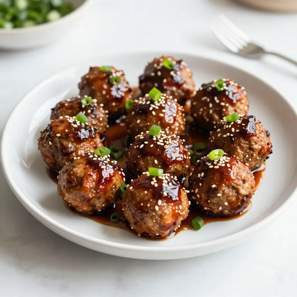 Sweet Chili Turkey Meatballs Flavorful and Easy Recipe