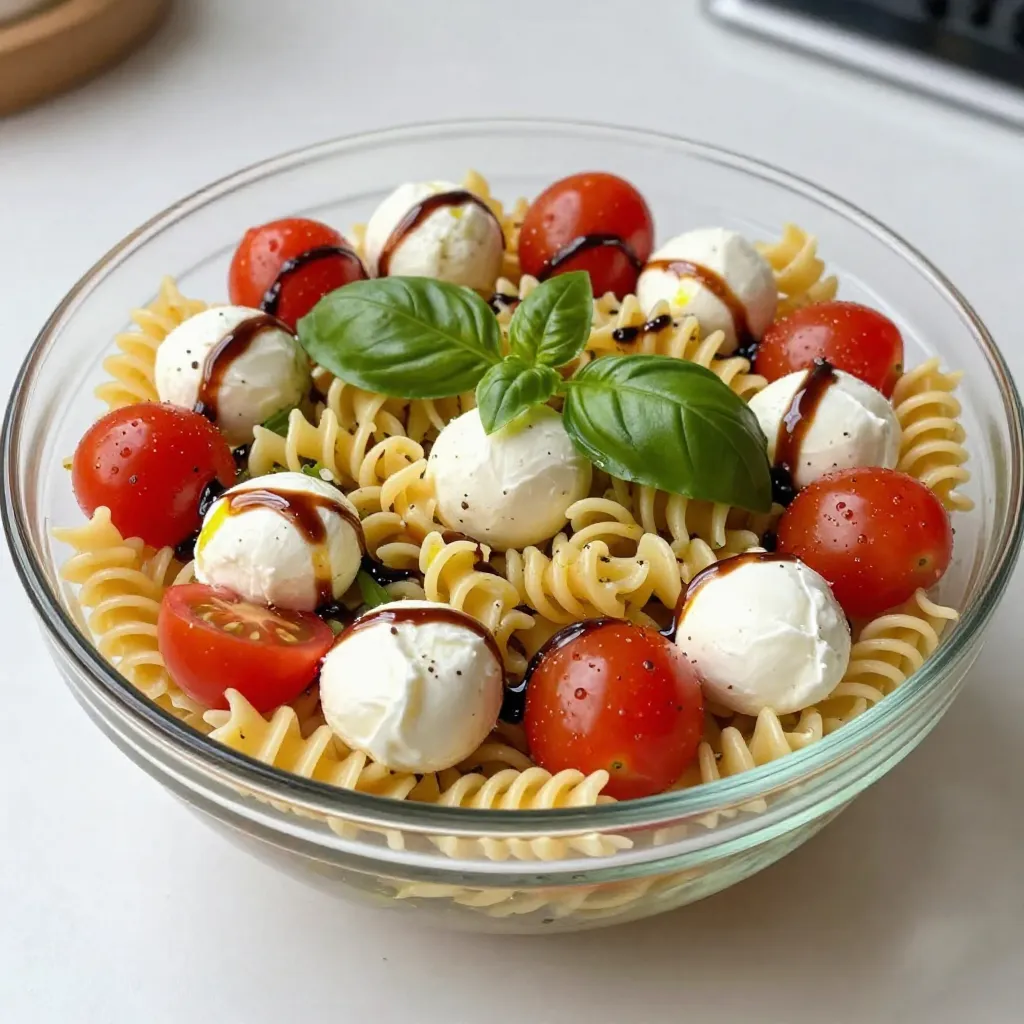 Classic Caprese Pasta Salad Flavorful and Fresh Recipe