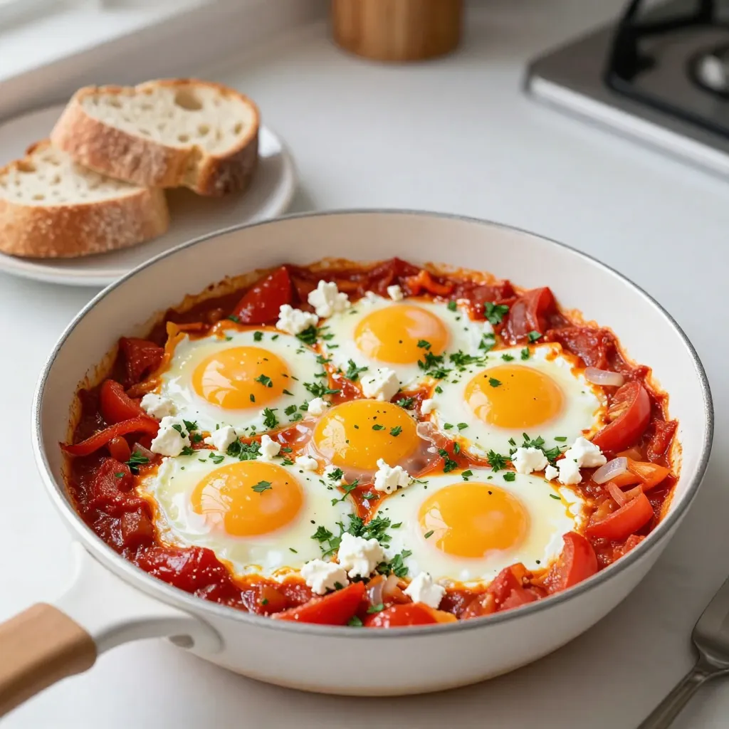 Baked Feta Egg Shakshuka Flavorful and Easy Recipe