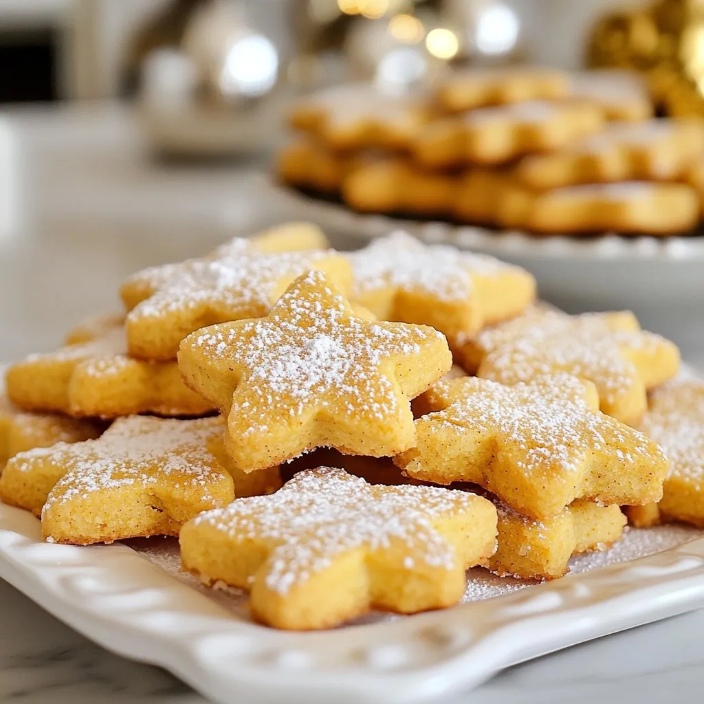 Pumpkin Pie Shortbread Cookies Delightful Holiday Treat