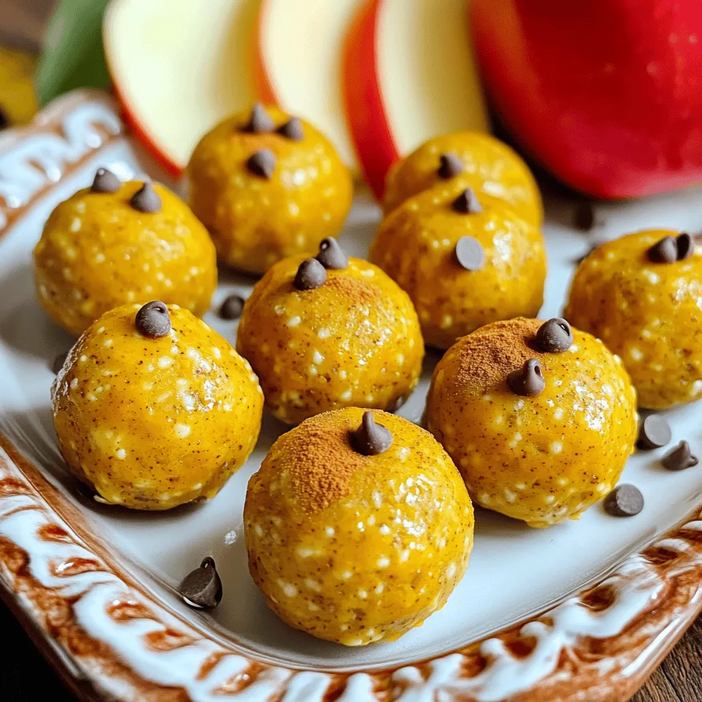 Pumpkin Spice Protein Bites No Bake Simple Treat