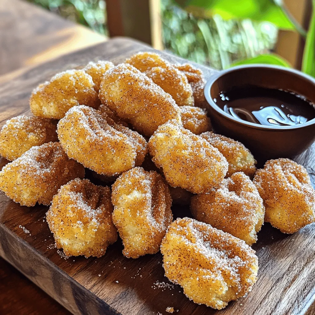 Cinnamon Sugar Churro Bites Quick and Easy Treat
