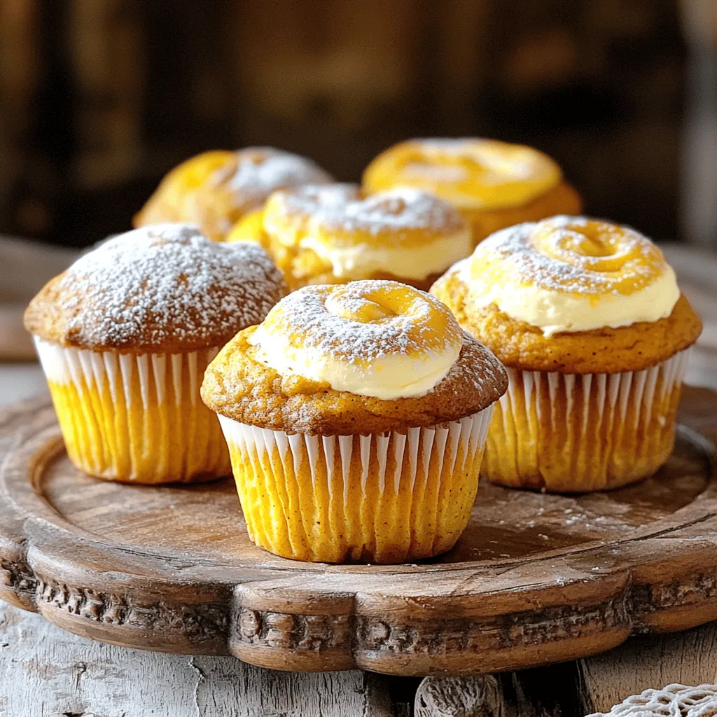 Pumpkin Cream Cheese Muffins Irresistible Fall Treat