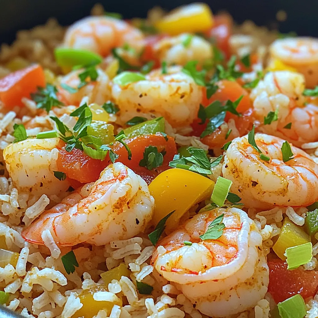 One Pan Cajun Shrimp Rice Flavorful and Simple Dish