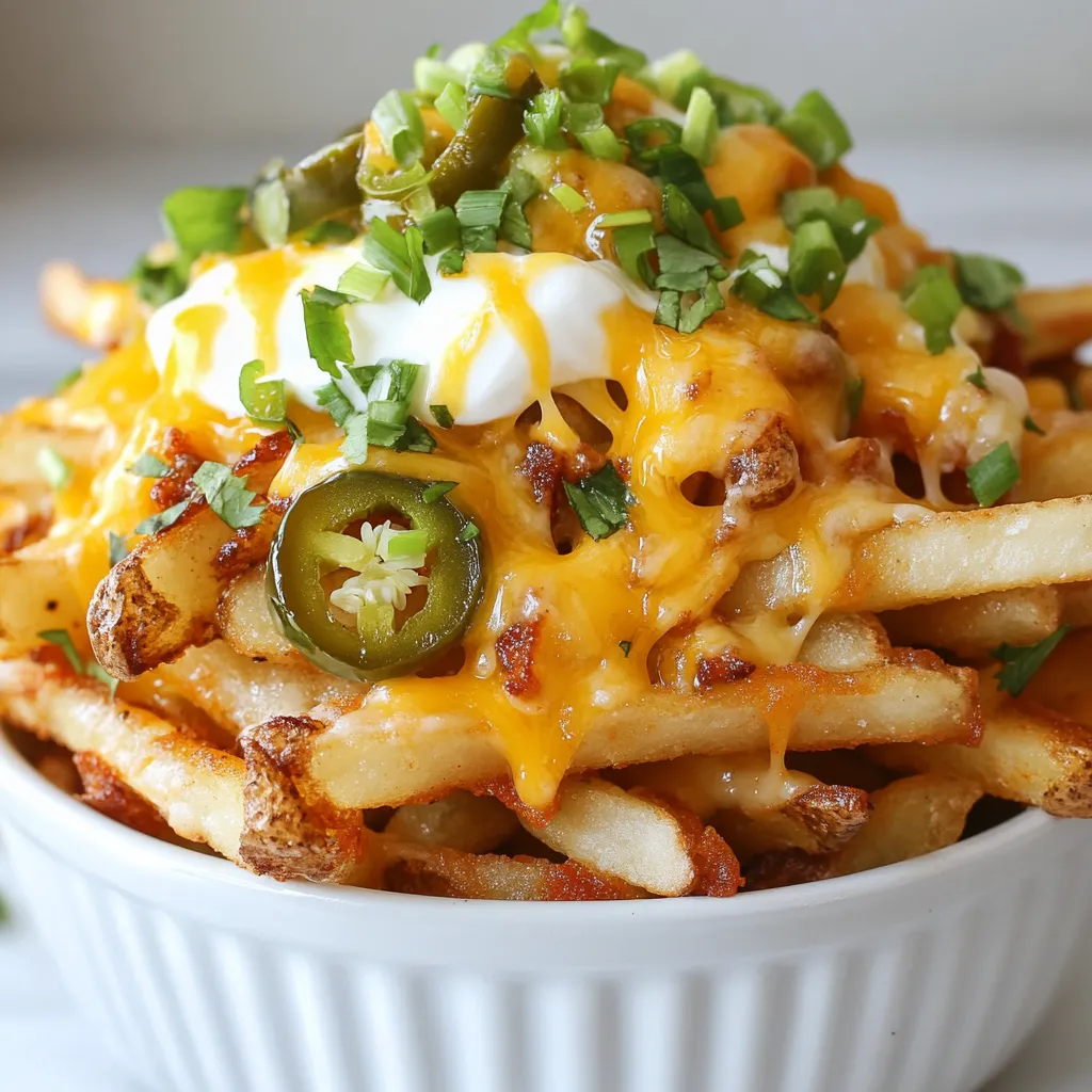 Dirty Fries Loaded with Flavorful Toppings