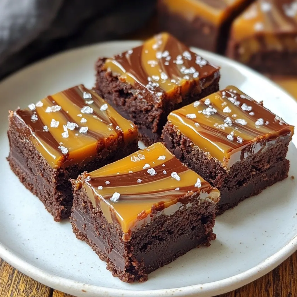 Salted Caramel Brownie Bites Irresistible Treats