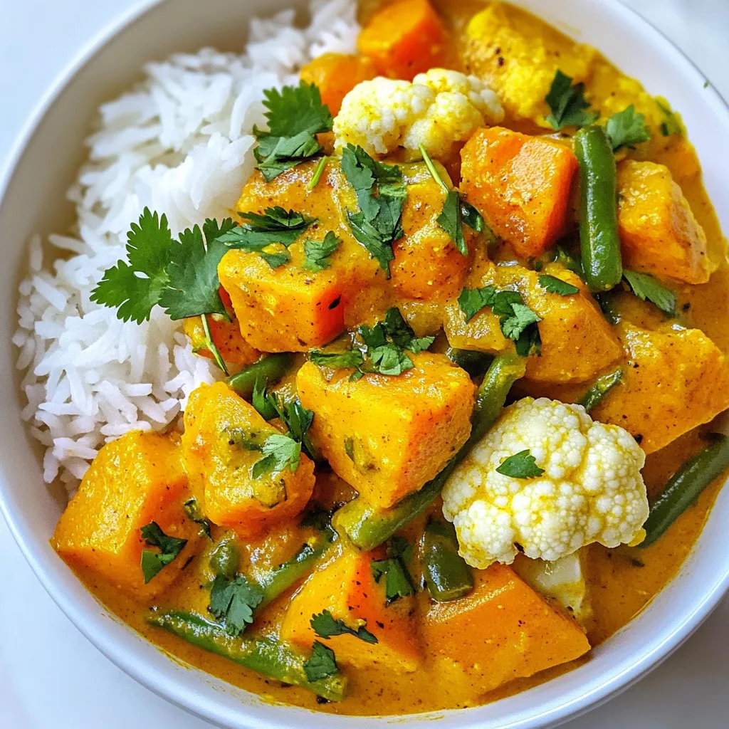 Sweet Potato Vegetable Curry Flavorful and Easy Dish