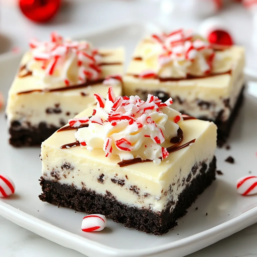 No-Bake Peppermint Oreo Bars Easy and Delicious Treat