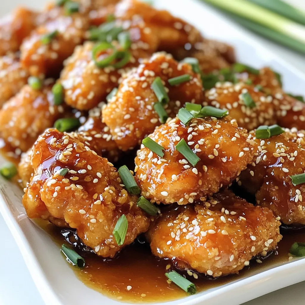 Crispy Sesame Chicken Flavorful and Easy Recipe