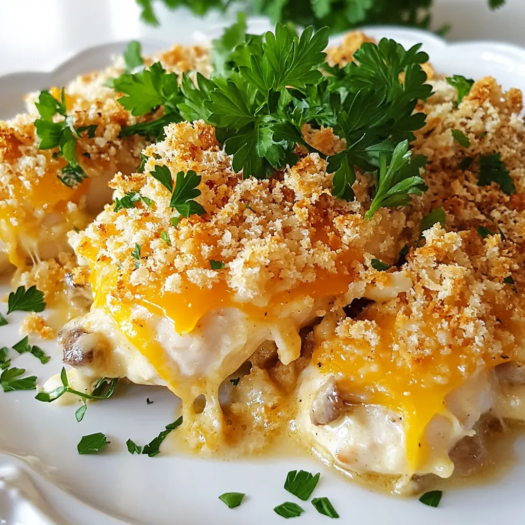 Cheesy Sour Cream Chicken Bake Simple Comfort Dish
