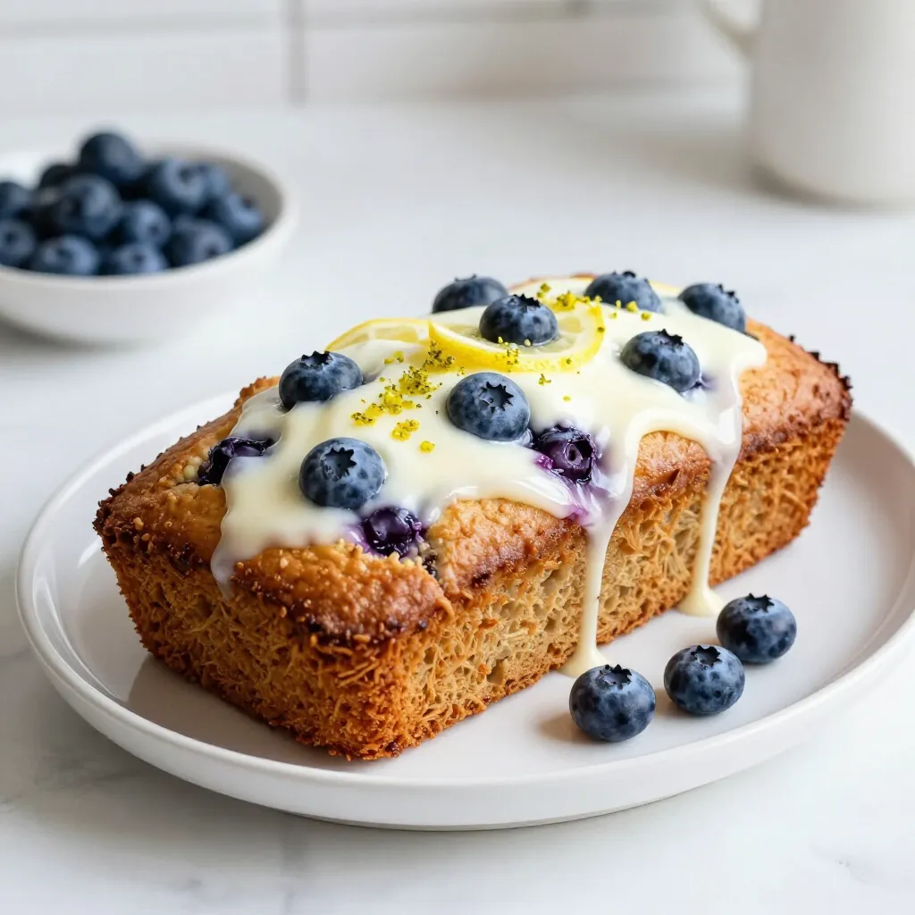 Blueberry Lemon Yogurt Loaf Simple and Delicious Recipe