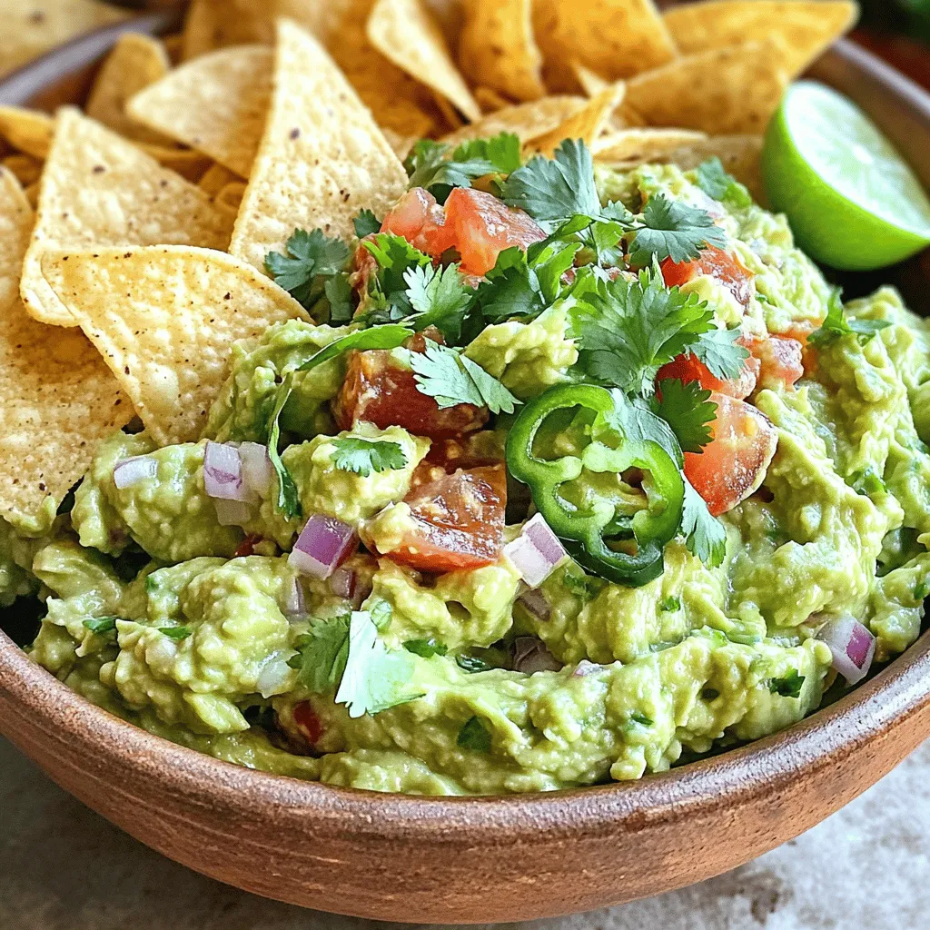 Best Ever Guacamole Flavorful and Fresh Delight