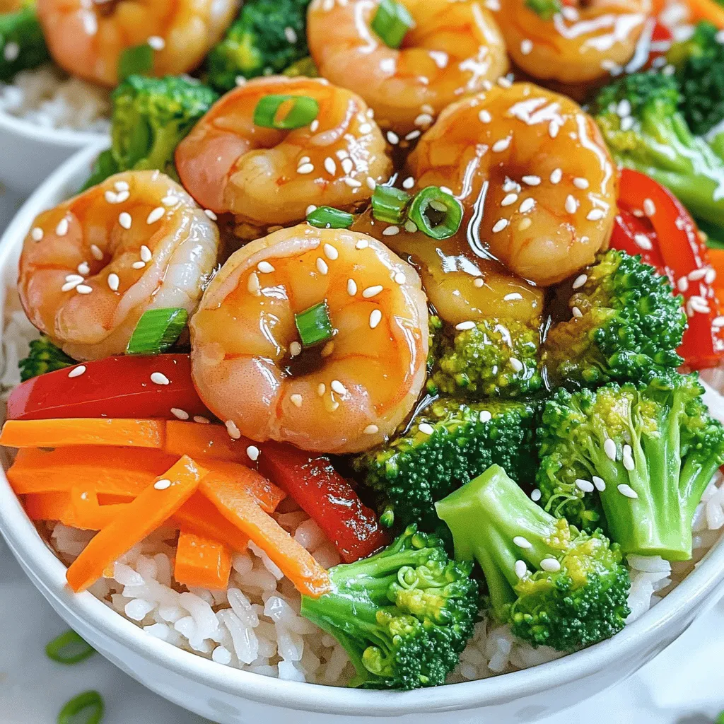 Honey Garlic Shrimp Bowls Flavorful Meal Prep Idea