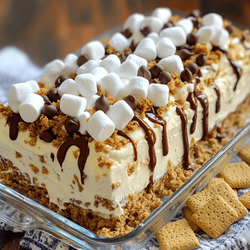 S&#8217;mores Icebox Cake Irresistible No-Bake Recipe