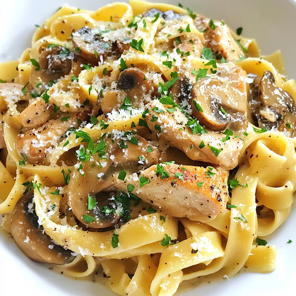 Chicken Marsala Pasta Flavorful and Easy Recipe