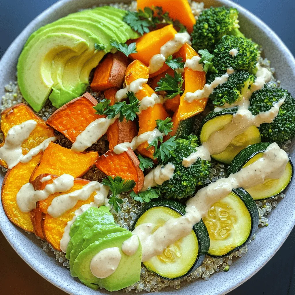 Roasted Veggie Buddha Bowl Easy and Nutritious Meal